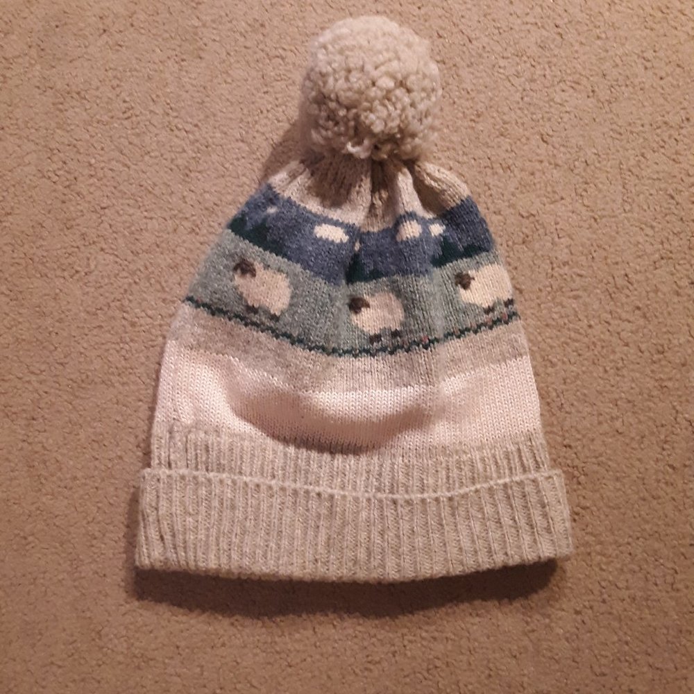 Wool Hat – Sheep Design